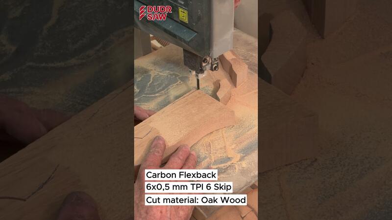 Video: Carbon Flexback 6x0,5 mm TPI 6 Skip