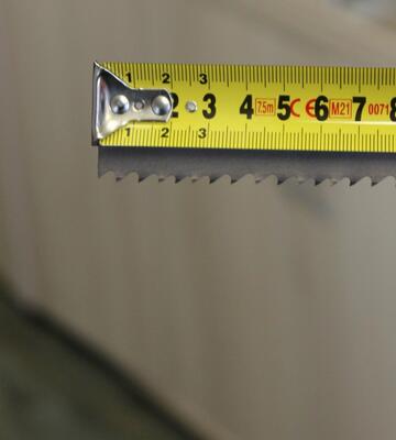 jak zjistit délku pilového pásu